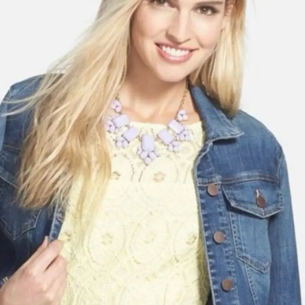 Kate Spade Daylight Jewels Collar Pale Lilac Lavender Purple Gems Necklace‎